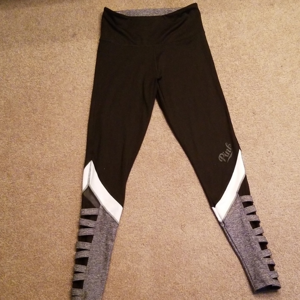 Pink High Rise Workout Leggings